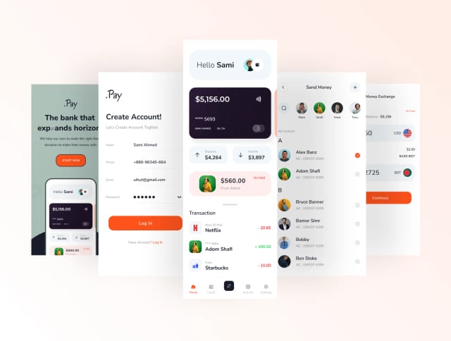 .Pay Banking App UI Kit