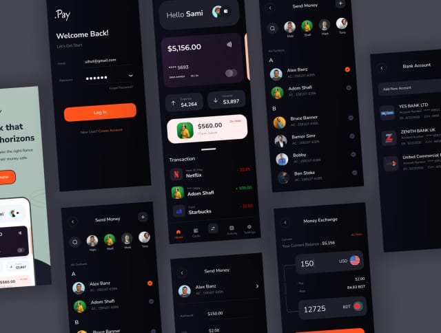 .Pay Banking App UI Kit