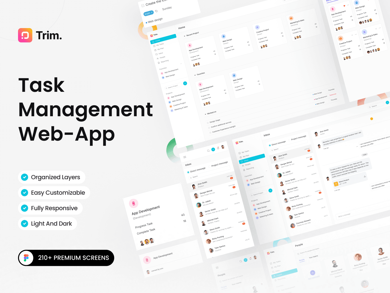 Task Management Web App UI Kit