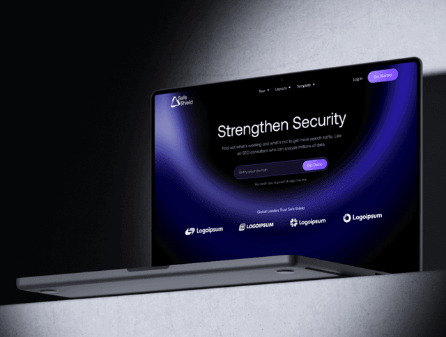 SafeShield - SaaS Website Template